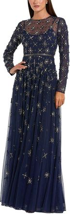 Mac Duggal Embellished Long Dress