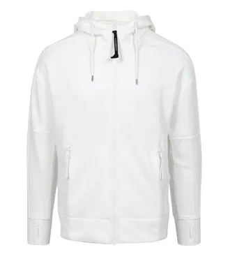 パーカー・フーディ C.P. Company Sweatshirt Hooded In Brushed Emerized Diago C.P. Company C. P. Company Sweatshirts Sweat Hooded In