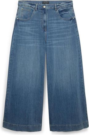 Fiorella Rubino Jeans Wide Leg Lavaggio Used - Dames - Loose Fit Jeans - Blauw - 2XL - Katoen - Jeans
