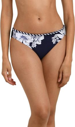 La Blanca Mariner Hipster Bikini Bottom In Indigo
