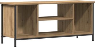 vidaXL Gabinete de tv Roble artisan 102 x 35 x 45 cm Vidaxl
