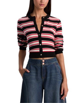 Alice & Olivia Alice + Olivia Dollie Cashmere Cardigan