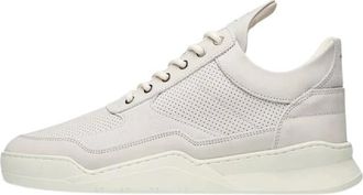 Filling Pieces Schoenen, Heren, Wit, 40 EU, Low Top Ghost Panel