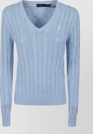 Polo Ralph Lauren kimberly v neck cable knit pullover
