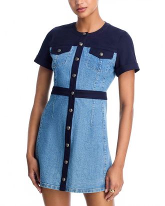 Cinq &agrave; Sept Layla Dress In Navy/blue Haze