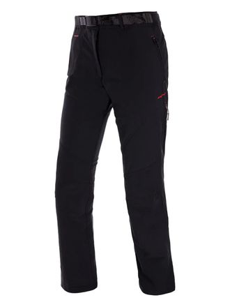 Trangoworld Broek met logoprint - Zwart