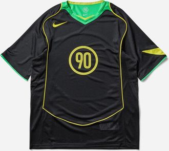Nike Men s Total 90 Dri-FIT Soccer Jersey Black / Green Spark