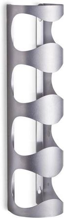 No Brand Botellero De Pared, Acero Inoxidable, 14 X 9 X 45 Cm