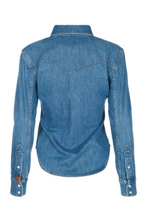 Jacob Cohen Womens Camicia Denim Blu Camicie Shirt