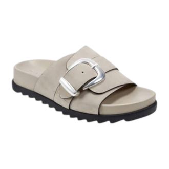Marc Fisher Womens Hattie Slide Sandal In Light Natural
