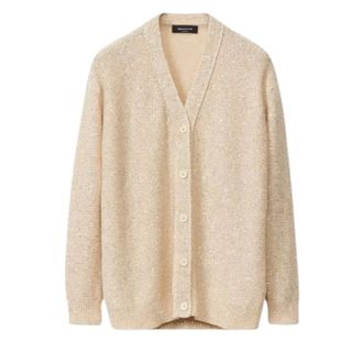 Fabiana Filippi Cardigans, female, Yellow, 2XS, Yellow Jumper