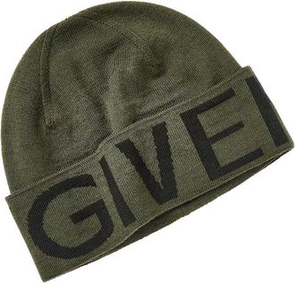 Givenchy Logo Wool Beanie