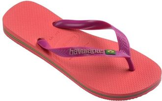 Havaianas Brasil Logo Sandalen - Unisex | rot