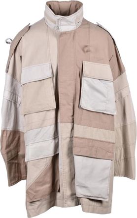 We11done Maximal Jumper - Heren - Zomerjassen - Beige - L - Katoen - Jassen