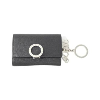 Bulgari Pre-owned Vintage Sleutelhanger - Dames - Pre-owned - Zwart - Maat: ONE Size Leer