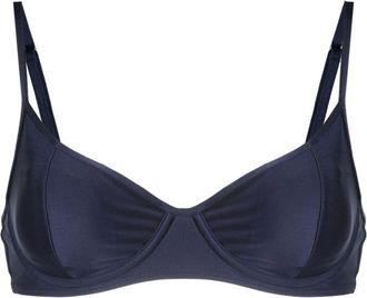 Lygia & Nanny Fiji U-neck bikini top - women - Spandex/Elastane/Polyamide - 40 - Black