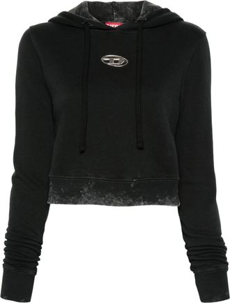 Diesel F-Slimmy-Hood-P5 hoodie - women - Cotton - L - Black