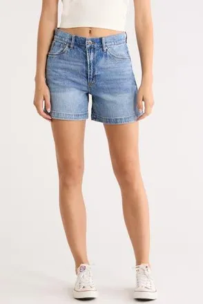 Kensie High Rise Side Slit Denim Shorts in Pippa at Nordstrom Rack, Size 6