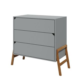 OEM Commode 3 Tiroirs Bellamy Lotta Gris