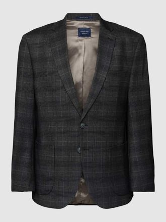 Christian Berg 2-Knopf-Sakko mit Reverskragen in Anthrazit, Gr&ouml;&szlig;e 50