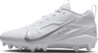 Nike Mens Alpha Menace 4 Varsity Football Cleats in White | FN0027-101