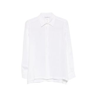 Max Mara Mxmgeranio Button-up Long-sleeve Shirt