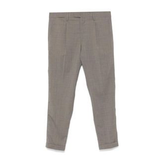 BRIGLIA 1949 Suit Trousers, male, Gray, Size: M Suit Trousers