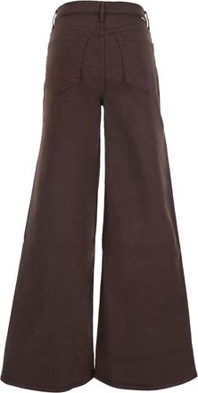 Mother Womens Jeans The Undercover Sneak Brown Cotton