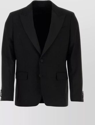 Etro tailored single-breasted wool blazer
