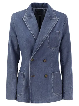 Polo Ralph Lauren Double Breasted Denim Blazer