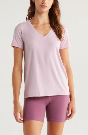 Zella Breathe Active T-Shirt in Purple Dawn at Nordstrom Rack, Size X-Small
