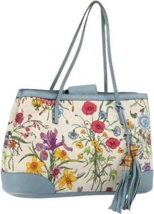 Gucci Pre-owned Tote Bags, female, Multicolor, Size: ONE SIZE Pre-owned Vintage Tote Bag