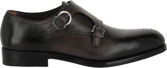 Ferragamo Brighton Monk Strap Shoes - Extra Wide Width
