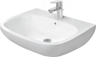 Duravit Duravit - Lavabo D-Code con troppo pieno, con bordo per rubinetteria - Art. 231065 0000