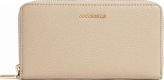 Coccinelle Portafoglio con zip - Toni neutri