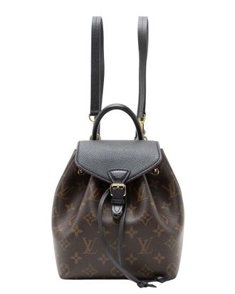 Louis Vuitton Black Monogram Canvas Montsouris Bb Nm (Authentic Pre-Loved)