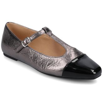 Journee Collection Women & apos;s Theah Medium and Wide Width Dress Flats