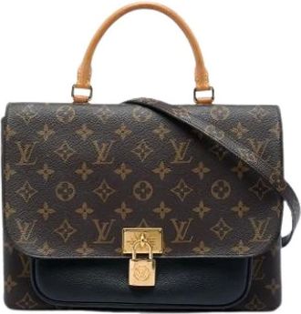 Louis Vuitton Pre-owned Marignan - Dames - Pre-owned - Bruin - Maat: ONE Size Leer