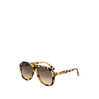 Fendi Baguette Zonnebril - Dames - Accessoires - Veelkleurig - Maat: 57 MM
