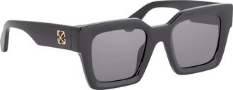 Off-white Jackson Grey Square Unisex Sunglasses OERI13I 1007 50