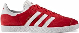 adidas Su&egrave;de Veters Rubberen Zool Sneaker - Heren - Skateschoenen - Rood - 42 2/3 EU - Su&egrave;de - Fitness