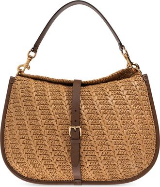 Etro Pony Maxi Schoudertas - Dames - Schoudertassen - Beige - ONE Size - Leer - Tassen