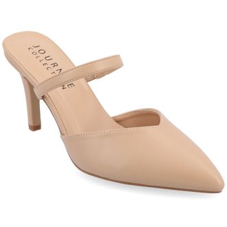 Journee Collection Collection Womens Narrow Width SuperNatural Tru Comfort Foam YVON Pumps Cool Shades