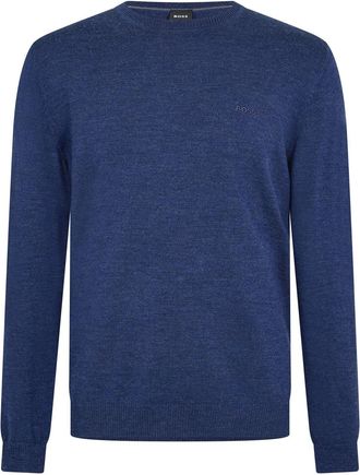 HUGO BOSS Mens E 10157925 01 Sweatshirt in Medium Blue - Size X-Large
