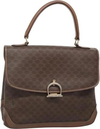 Celine Pre-owned Handbags, female, Brown, Size: ONE SIZE Pre-owned Vintage Hand Bag