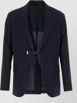 Fendi wool single-breasted suit jacket