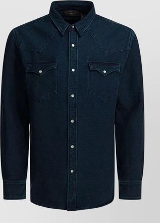 Ralph Lauren suede western shirt