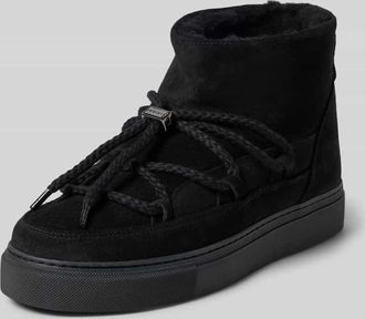 INUIKII Snow Boots aus Leder Modell CLASSIC LOW in Black, Größe 36