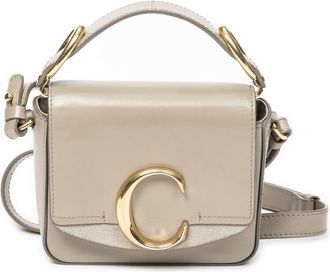 Chlo&eacute; Pre-owned Womens Mini C Bag Shoulder Bag - Beige - One Size
