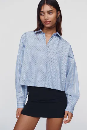 A Gold E Agnes 100% Cotton Buttondown Shirt